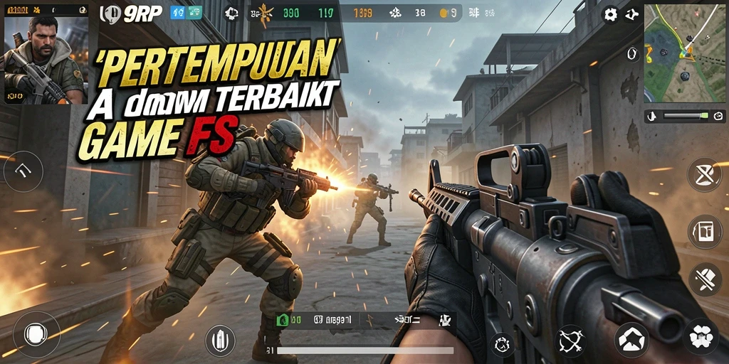 Tangkapan layar dari gameplay intens dalam 99RP.