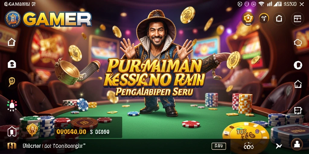 Tampilan gameplay GAMERP yang memukau dan seru.