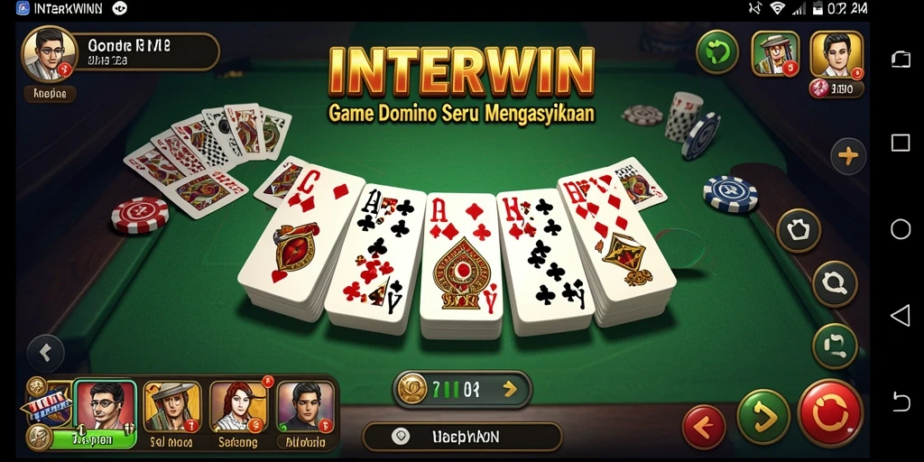 Tampilan gameplay INTERWIN yang menarik dan kompetitif.