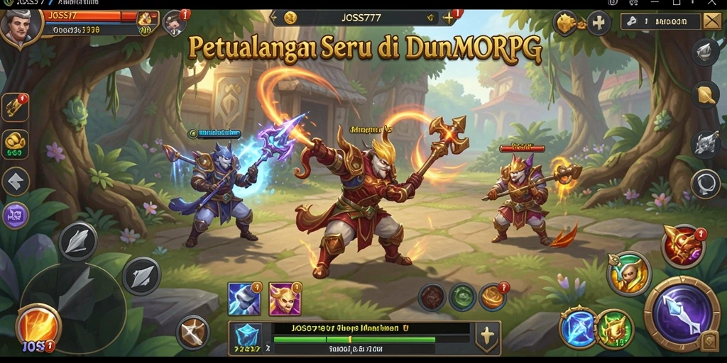 Tampilan gameplay JOSS777 yang menakjubkan dan penuh aksi.